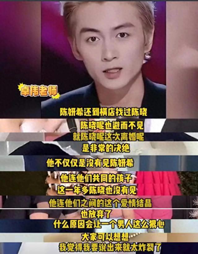 陈妍希的“较量”：魔高一尺道高一丈开元棋牌官宣离婚1天后回看陈晓与(图18)